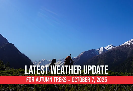 Trek Weather Update, October 7, 2025